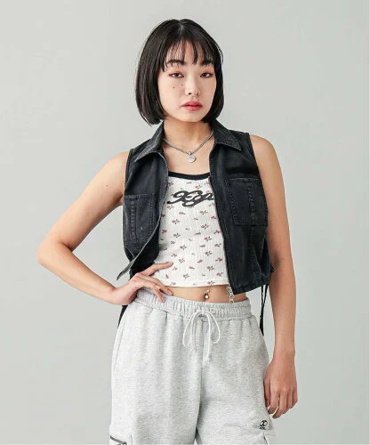 X-girl MILITARY COMPACT VEST ベスト