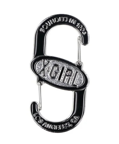 X-girl OVAL LOGO CARABINER カラビナ