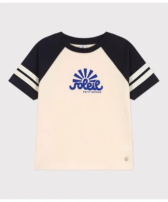 PETIT BATEAU プリント半袖Tシャツ