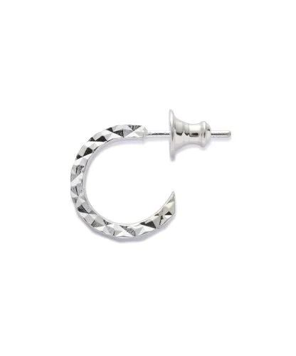 Schott meian/メイアン/STERLING SILVER CROSS CUT PIERCE/クロスカットピアス MAP011