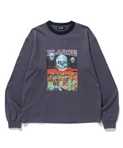 XLARGE ZOMBIE APOCALYPSE RINGER L/S TEE