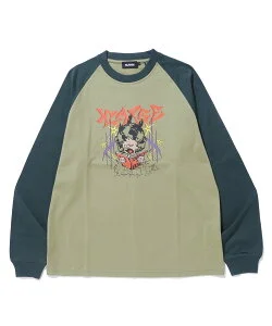 XLARGE FEARMONGER RAGLAN L/S TEE