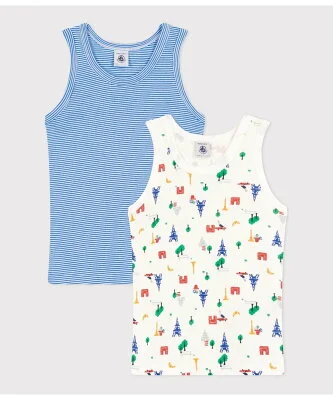 PETIT BATEAU タンクトップ2枚組