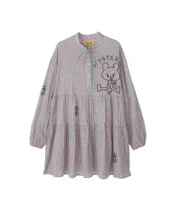 HYSTERIC GLAMOUR HEY LITTLE GIRL ティアードワンピース