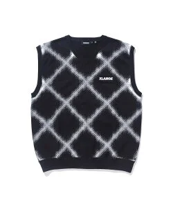 XLARGE BARBED WIRE KNIT VEST