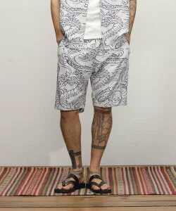 Schott HAWAIIAN SHORTS "DRAGON"/ハワイアンショーツ "ドラゴン