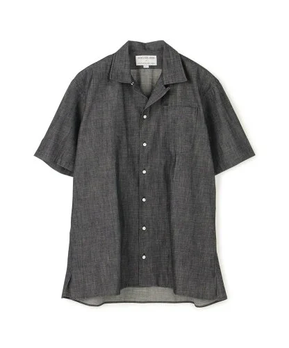 TOMORROWLAND BUYING WEAR 【別注】INDIVIDUALIZED SHIRTS コットンシャンブレー キャンプカラーシャツ