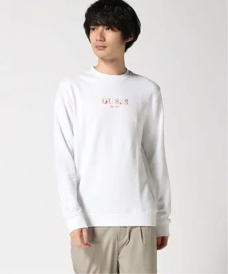 GUESS GUESS スウェット (M)MULTICOLOR Logo Cn Sweatshirt