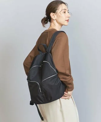 BEAUTY&YOUTH UNITED ARROWS ダブル ジップポケット リュック