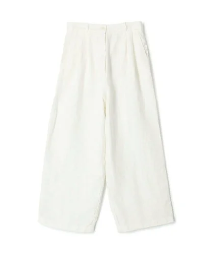GALERIE VIE BUYING GOODS SHAINA MOTE BOY TROUSER リネンパンツ