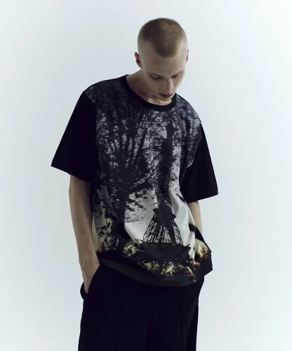 ADAM ET ROPE' 【agnes b. pour ADAM ET ROPE'】別注 T-SHIRTS PHOTO
