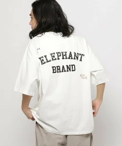niko and ... 【ELEPHANT BRAND】別注 BANDANA APPLIQUE TEE