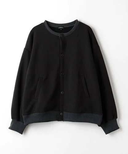 UNITED ARROWS green label relaxing 裏毛 ビッグシルエット カーディガン 140cm-160cm