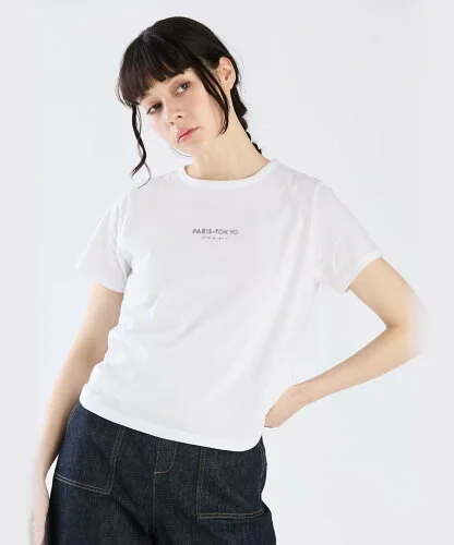 To b. by agnes b. W984 TS PARIS TOKYO Tシャツ