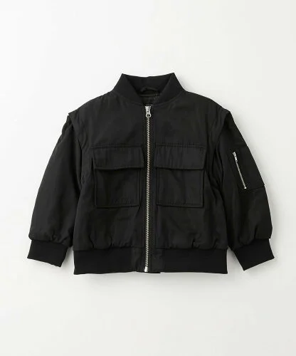 UNITED ARROWS green label relaxing 2WAY ビッグポケット MA-1 100cm-130cm