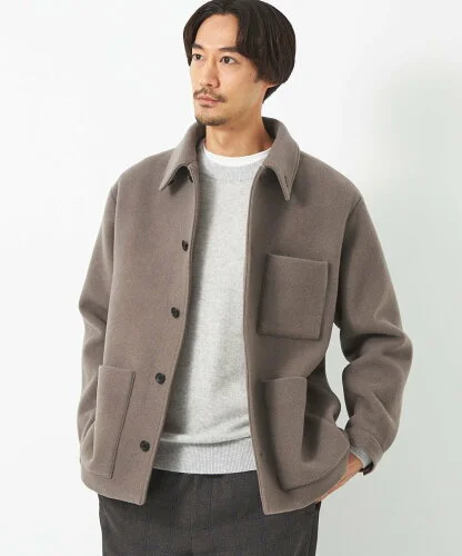 UNITED ARROWS green label relaxing SENTDALE WOOL カバーオール