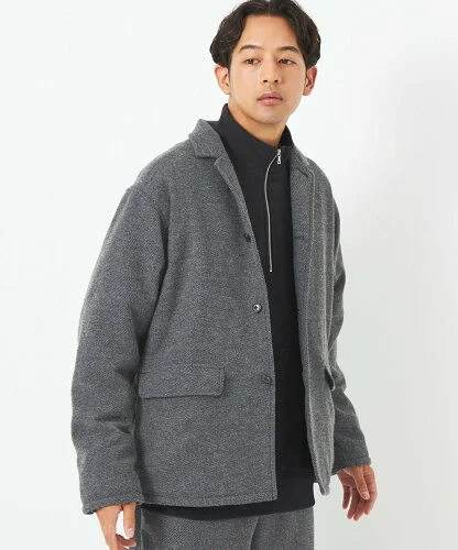 UNITED ARROWS green label relaxing FLOATWOOL カバーオール -防シワ-