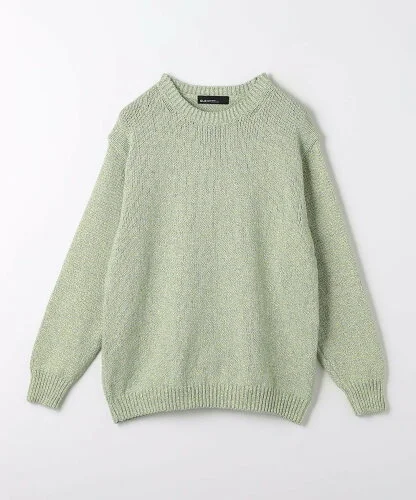 UNITED ARROWS green label relaxing マルチカラー ファンシー クルーネック ニット