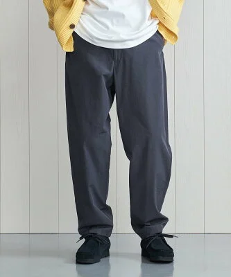 ＜H＞COTTON NYLON BALLOON TAPERED PANTS/パンツ