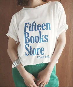 SLOBE IENA 15BOOKS BIGロゴTEE