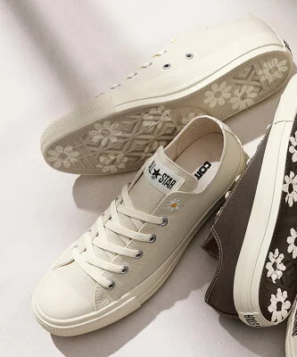 ROPE' PICNIC PASSAGE 【CONVERSE/コンバース】ALL STAR DAISIES OX ロペピクニック シューズ・靴 スニーカー ホワイト ブラウン【送料無料】