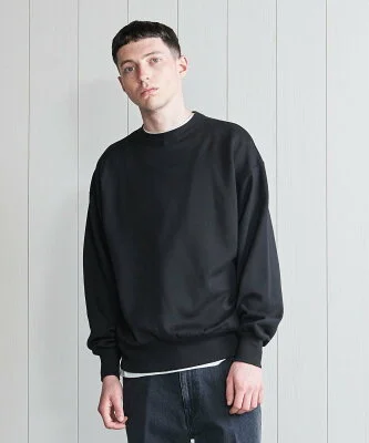 【SALE／55%OFF】BEAUTY&YOUTH UNITED ARROWS ＜H＞ロウ スピン クロップド スウェット クルーネック ユナイテッドアローズ アウトレット トップス カットソー・Tシャツ ブラック カーキ【送料無料】