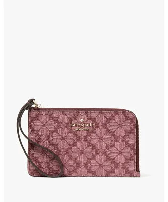 kate spade new york ルーシー スペード フラワー スモール L-ジップ リスレット