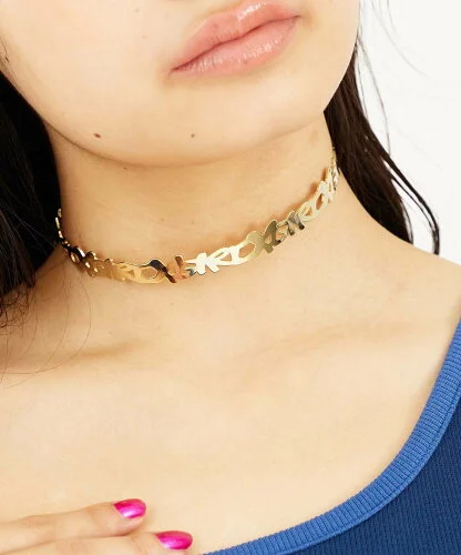 X-girl X-GIRL LOGO CHOKER