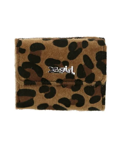 X-girl ANIMAL PRINTED MINI WALLET