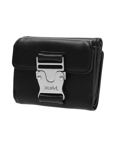 X-girl MOTIF BUCKLE MINI WALLET X-girl