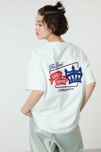 RODEO CROWNS WIDE BOWL 【WEB限定】ビッグ パッチ Tシャツ