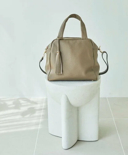 le.coeur blanc ＜店舗限定アイテム＞MILLELA FIRENZEボストンレザーバッグ