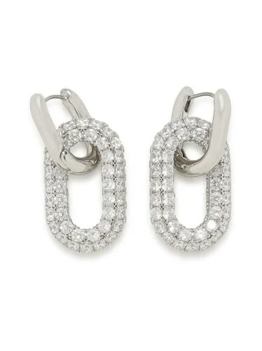SNIDEL ビジューメタルピアス
