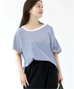 IENA FOLKIN' VIOLETTE ROOM/フォーキン バイオレットルーム ASYMMETRY TEE Tシャツ 710122