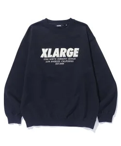 XLARGE CHENILLE LOGO CREWNECK SWEATSHIRT