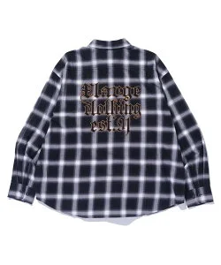 XLARGE OLD ENGLISH L/S FLANNEL SHIRT