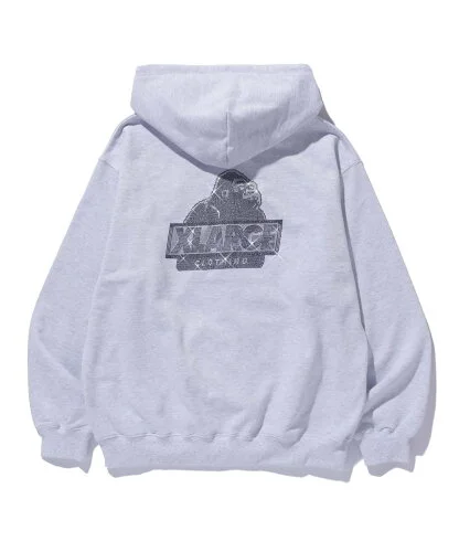 XLARGE RHINESTONE OG ZIP HOODED SWEATSHIRT