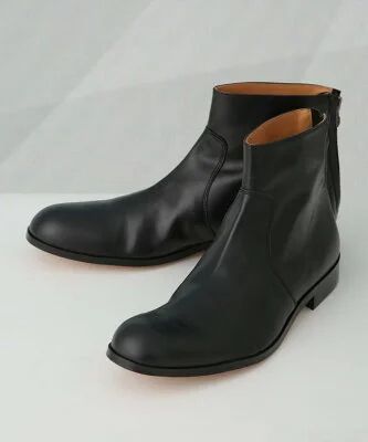 NANO universe PADRONE THE STANDARD LINE/別注 BACK ZIP BOOTS / バックジップブーツ