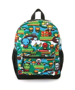 A BATHING APE BABY MILO GAME PATTERN DAYPACK