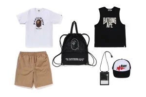 A BATHING APE SUMMER BAG MENS