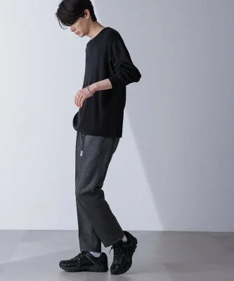 NANO universe Gramicci/別注 TECK KNIT PIN TUCK PANT