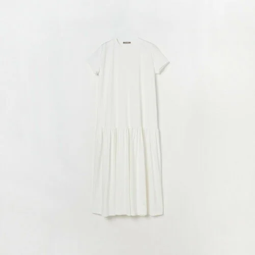 【SALE／20%OFF】HELIOPOLE COTTON JERSEY DRESS エリオポール ワンピース・ドレス ワンピース ホワイト グレー レッド ブラウン グリーン【送料無料】