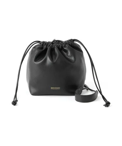 MACKINTOSH PHILOSOPHY フェイクレザー巾着バッグ