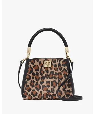 kate spade new york フィービー スポッテッド レオパード プリント トップ ハンドル サッチェル