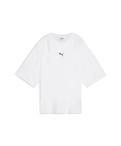 PUMA ウィメンズ デア トゥ オーバーサイズ カットアウト 半袖 Tシャツ