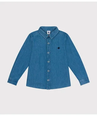 PETIT BATEAU デニムシャツ