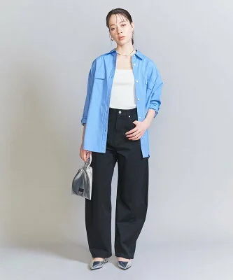 UNITED ARROWS コットン カーブ チノパンツ