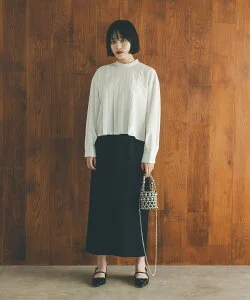 N. Natural Beauty Basic ポンチストレートスカート《S Size Line》