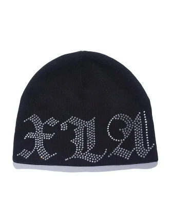 XLARGE RHINESTONE LOGO KNIT CAP