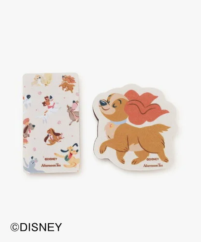 Afternoon Tea LIVING スポンジ2個セット/Disney CATS&DOGS COLLECTION